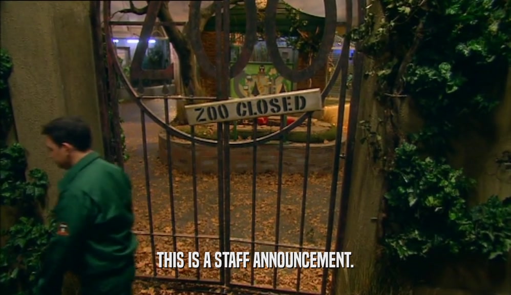 THIS IS A STAFF ANNOUNCEMENT.  