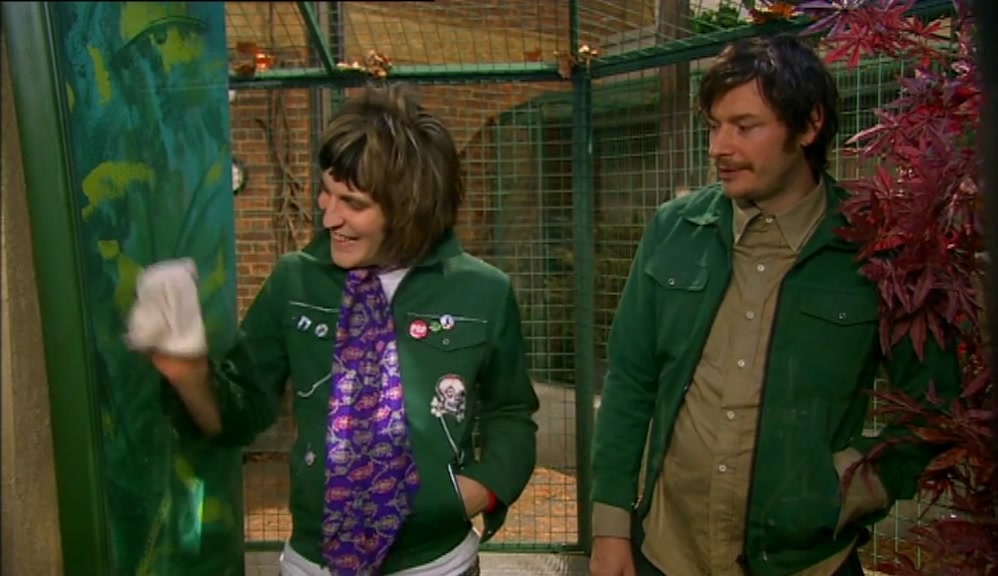 - ROCKABILLY RHINO, WE CALLED HIM. - SOUNDS LIKE THE WORK OF A VIOLENT DWARF. 