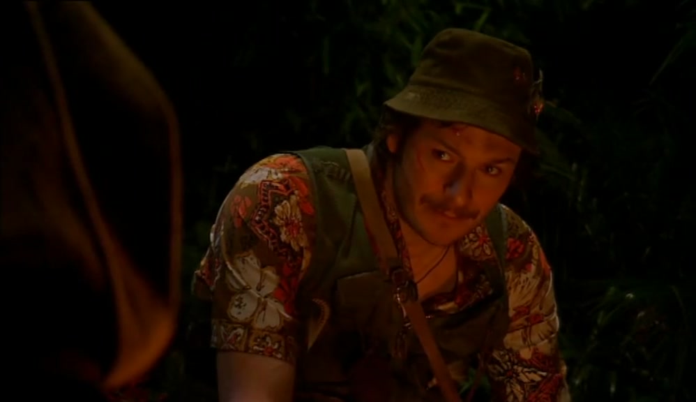 ONLY TWO KINDS OF PEOPLE VENTURE THIS FAR INTO THE DEPTHS OF THE JUNGLE. 
