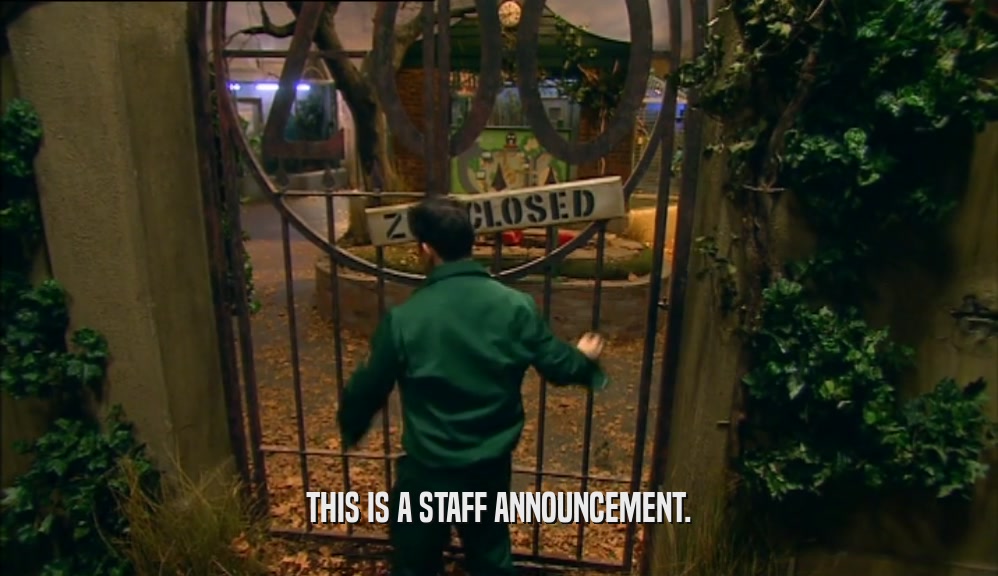 THIS IS A STAFF ANNOUNCEMENT.  