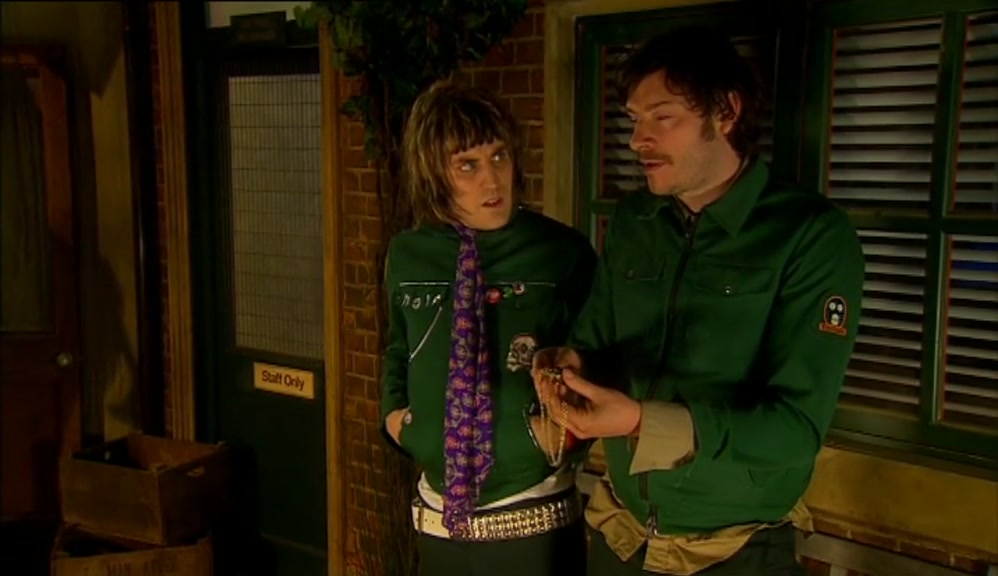 SHUT DOWN TEN YEARS AGO. TOMMY DISAPPEARED TEN YEARS AGO. NECKLACE... 