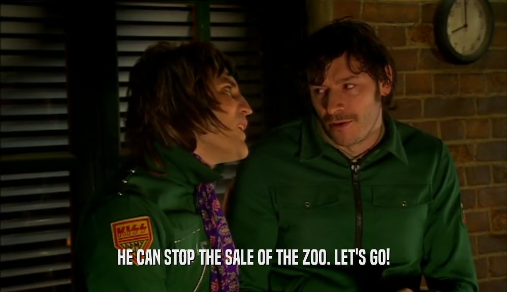 HE CAN STOP THE SALE OF THE ZOO. LET'S GO!  