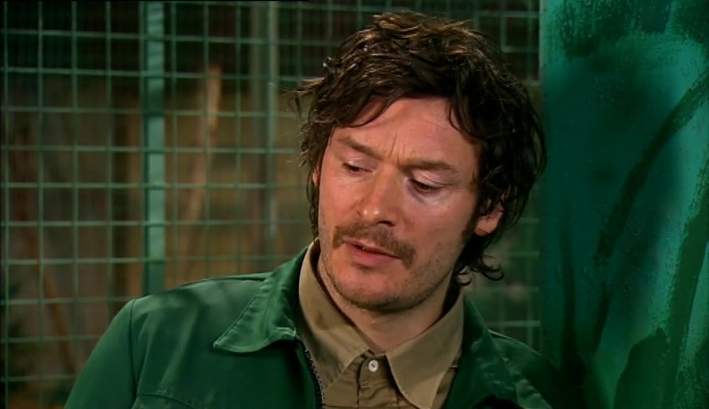 HE WAS A MAN'S MAN. I MEAN, LOOK AT YOU. FEATHER CUT, POINTY FEATURES. 
