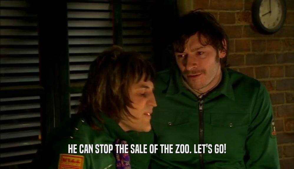 HE CAN STOP THE SALE OF THE ZOO. LET'S GO!  