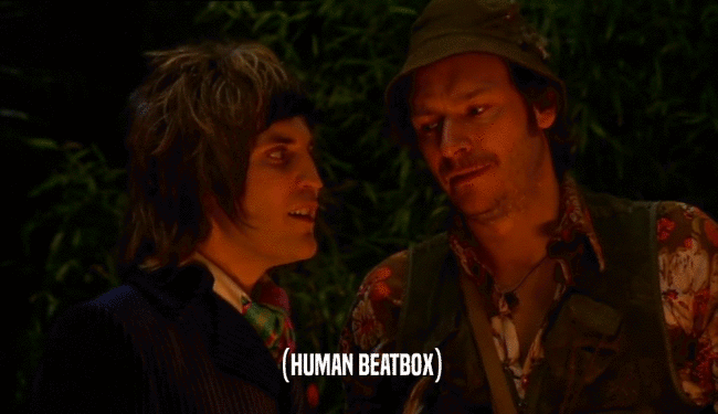 (HUMAN BEATBOX)  