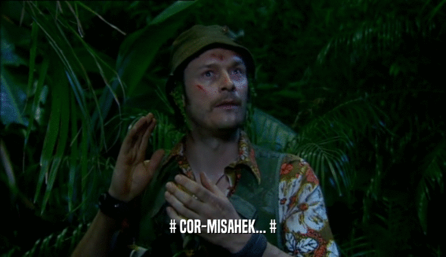# COR-MISAHEK... #  