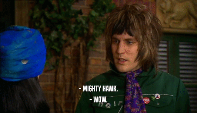 - MIGHTY HAWK. - WOW. 