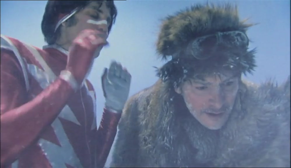 - THERE'S A MAN UNDER THE ICE. - THANK GOD. I THOUGHT IT WAS ME. 