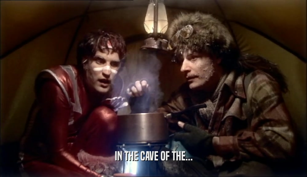 IN THE CAVE OF THE...  