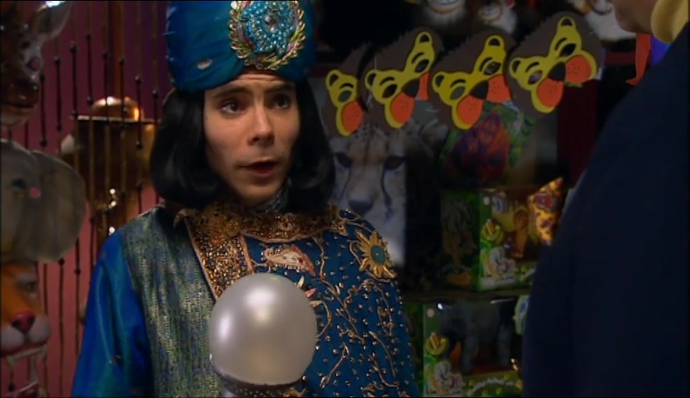 A BLOW-UP CRYSTAL BALL FOR THE SHAMAN WHO LIKES TO TRAVEL. 