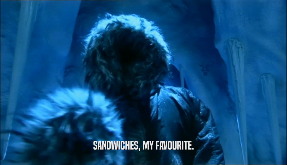 SANDWICHES, MY FAVOURITE.  