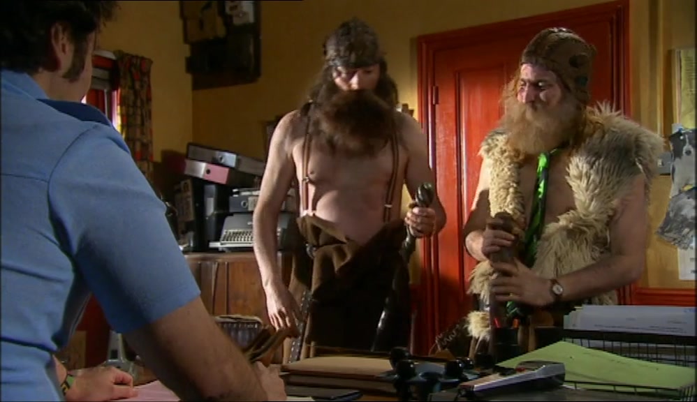 - DO YOU HAVE ANY PAPERWORK? - ER... 