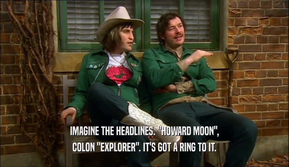 IMAGINE THE HEADLINES. 