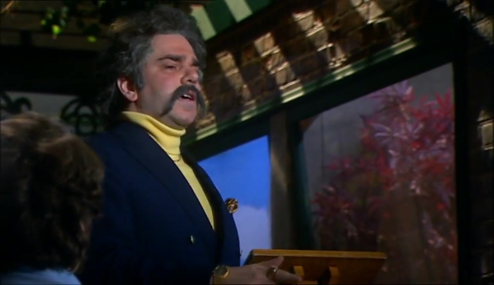 I UNDERSTAND IT TOOK HOWARD MOON ONE MONTH TO GROW THAT MOUSTACHE. 