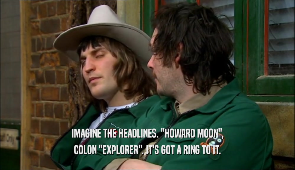 IMAGINE THE HEADLINES. 