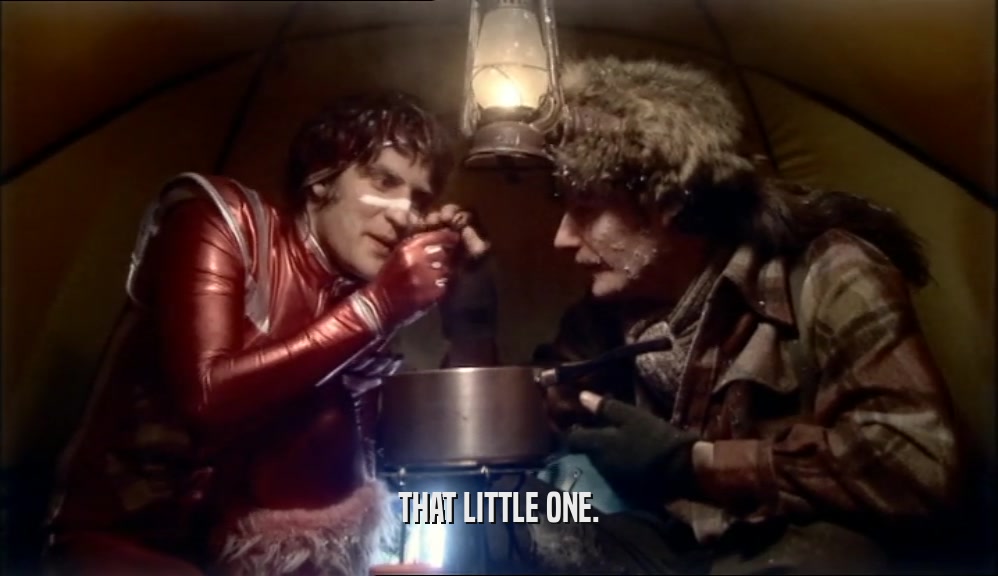 THAT LITTLE ONE.  