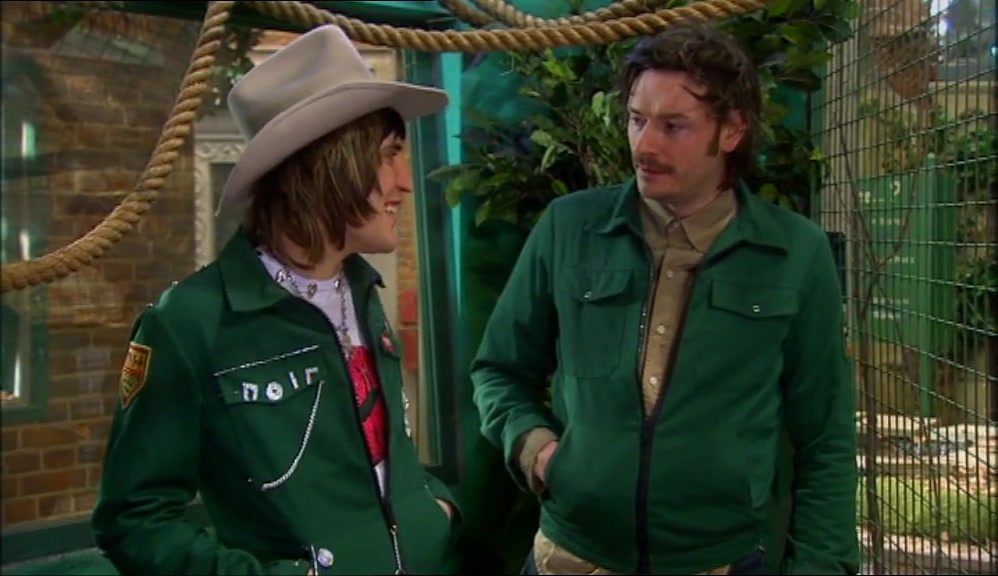 AS IF THAT'S A MOUSTACHE. THAT'S A CAPPUCCINO STAIN. 