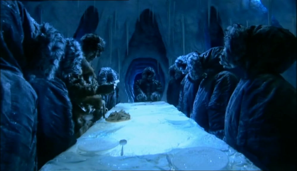 THE TIME FOR EATING HAS PASSED. TIE UP THE PRISONER. 
