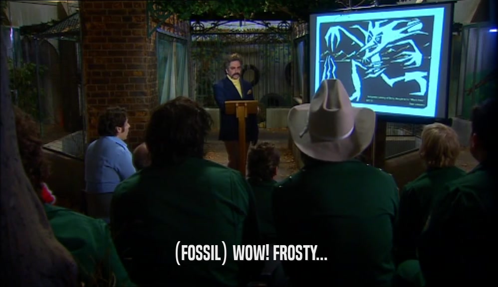 (FOSSIL) WOW! FROSTY...  
