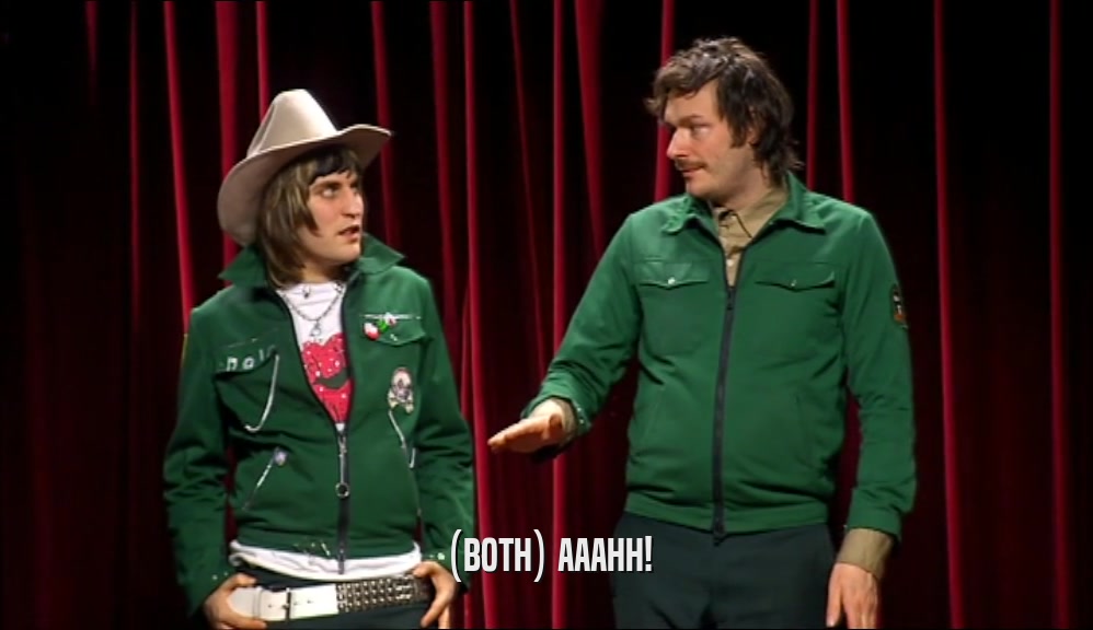 (BOTH) AAAHH!  