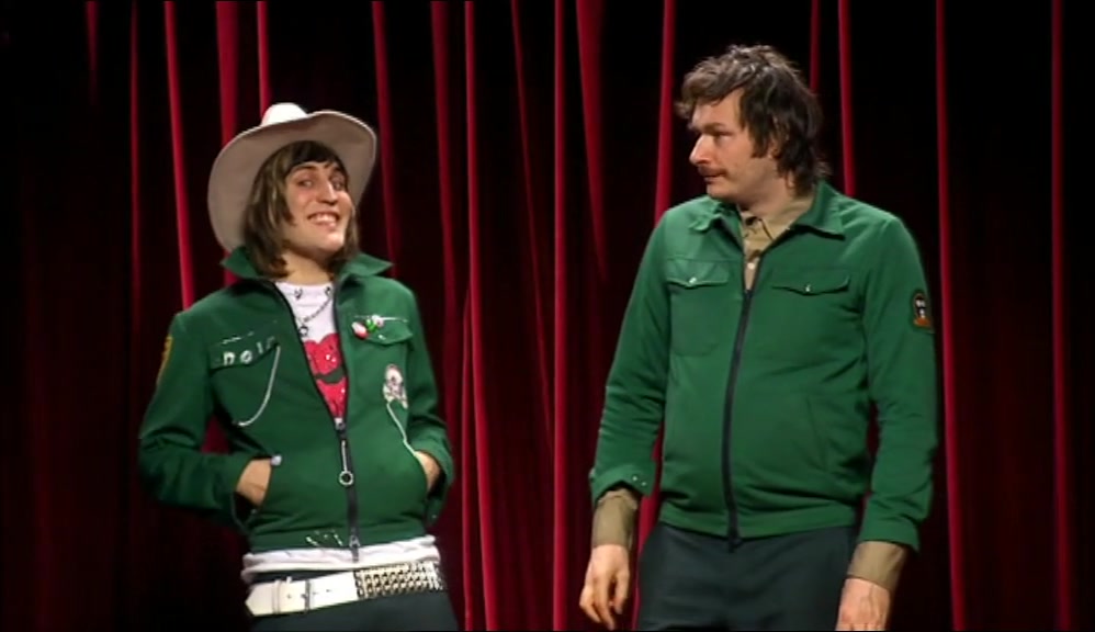 PLUS, IN ONE OF THE SCENES, I'LL HAVE THE LEGS OF A RAM. IMAGINE THAT. 
