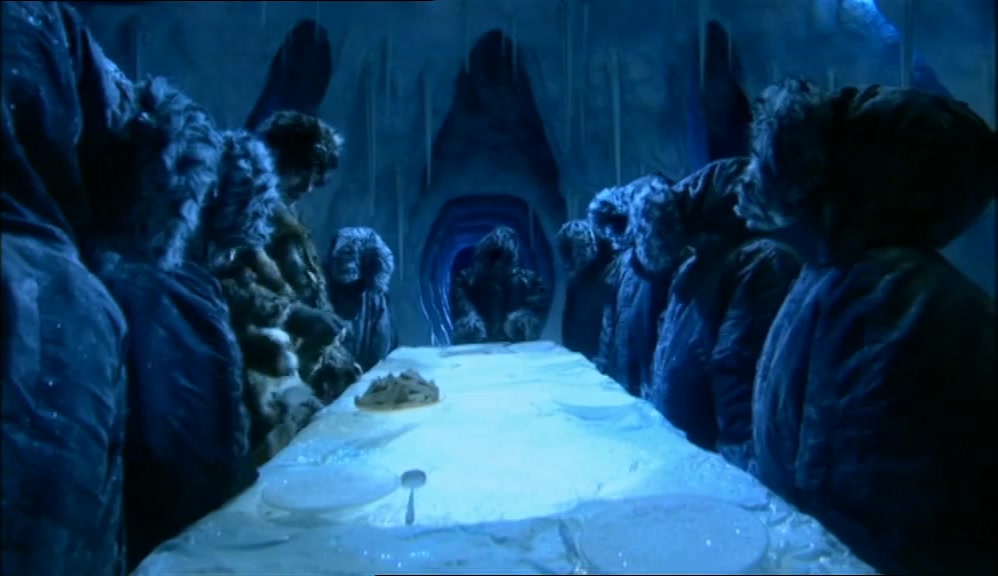 THE TIME FOR EATING HAS PASSED. TIE UP THE PRISONER. 