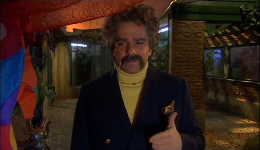 - I DON'T KNOW. - LISTEN. I KNOW YOU'RE A GYPSY SHAMAN. 
