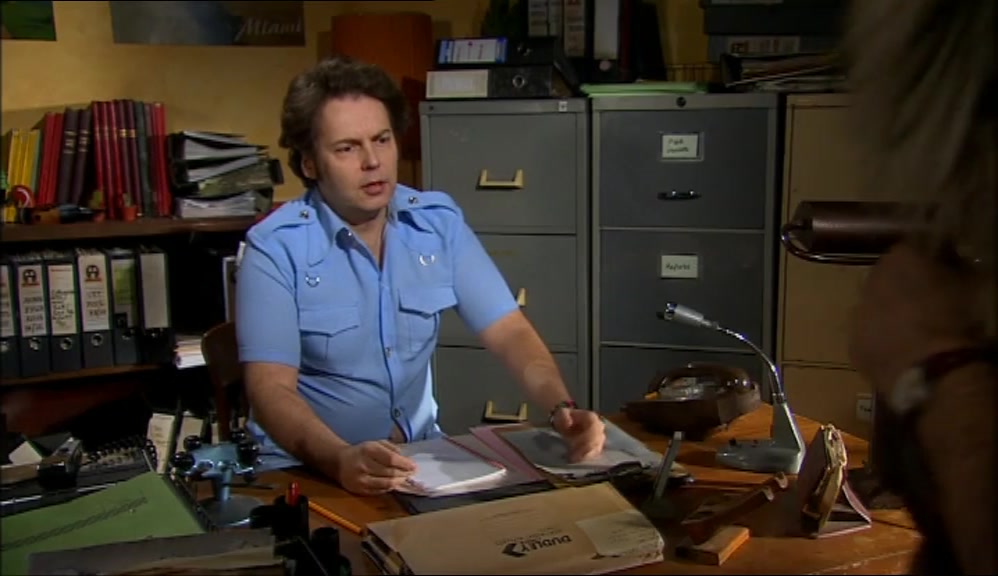 - DO YOU HAVE ANY PAPERWORK? - ER... 