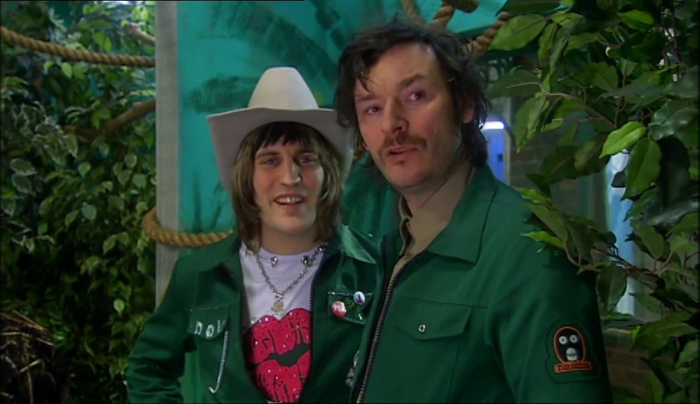 - WHAT'S HE GOT THAT I HAVEN'T GOT? - A MOUSTACHE. 