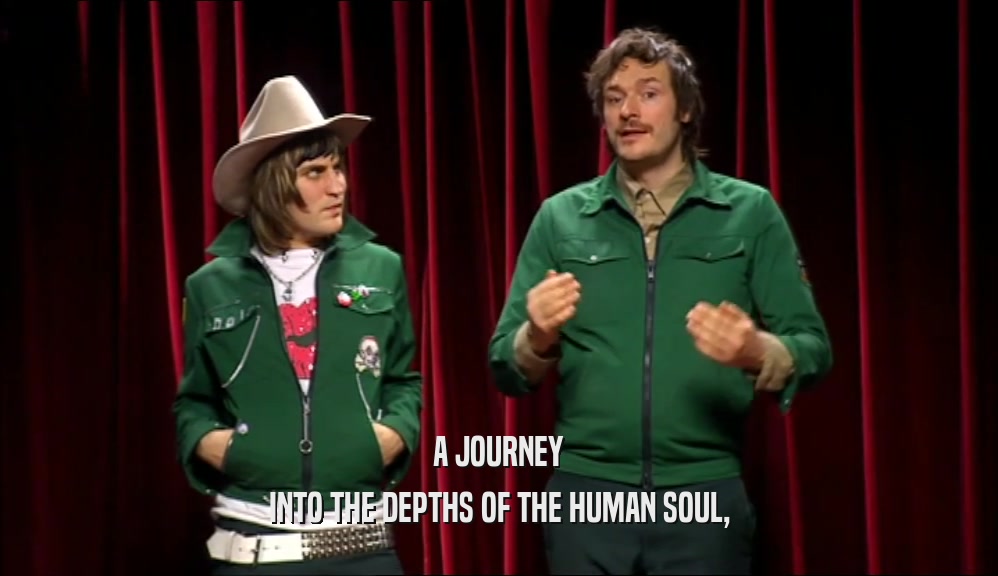 A JOURNEY INTO THE DEPTHS OF THE HUMAN SOUL, 