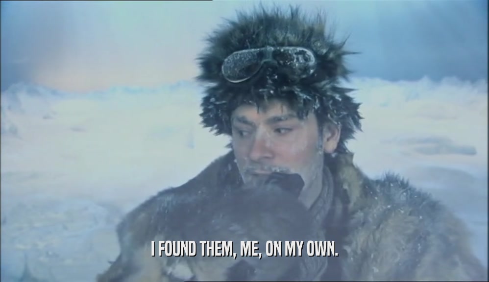 I FOUND THEM, ME, ON MY OWN.  