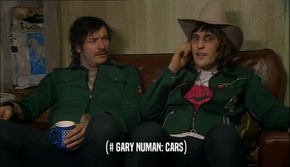 (# GARY NUMAN: CARS)  