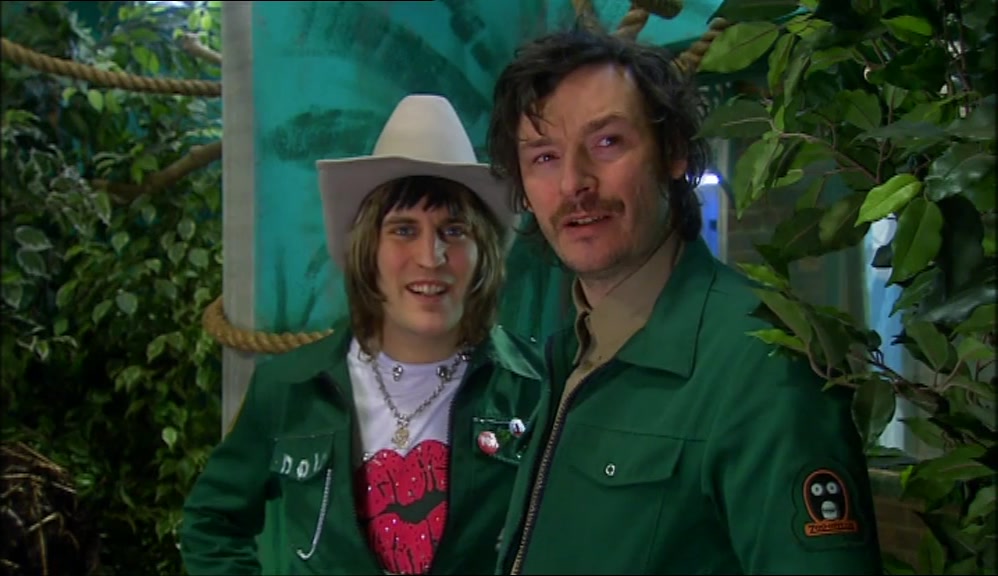 - WHAT'S HE GOT THAT I HAVEN'T GOT? - A MOUSTACHE. 
