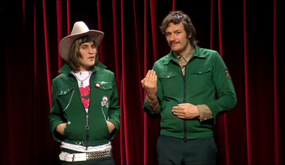 PLUS, IN ONE OF THE SCENES, I'LL HAVE THE LEGS OF A RAM. IMAGINE THAT. 