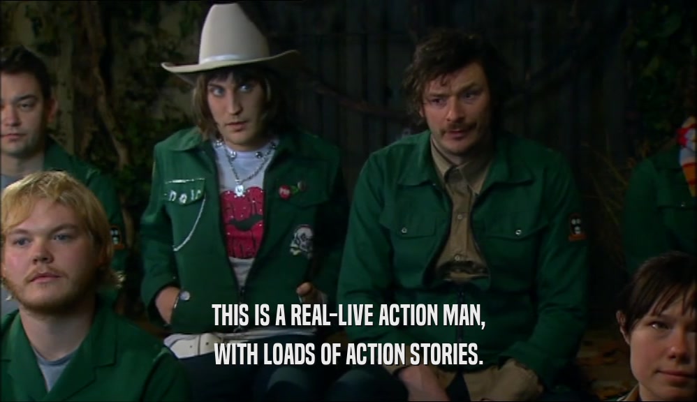 THIS IS A REAL-LIVE ACTION MAN, WITH LOADS OF ACTION STORIES. 