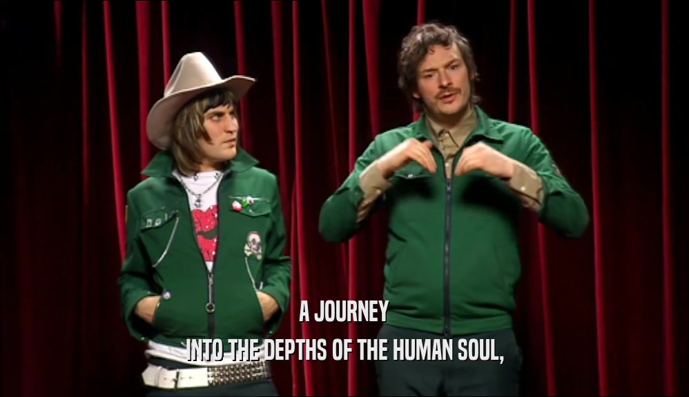 A JOURNEY INTO THE DEPTHS OF THE HUMAN SOUL, 