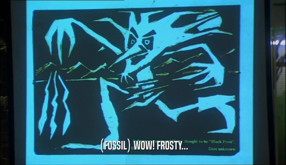 (FOSSIL) WOW! FROSTY...  