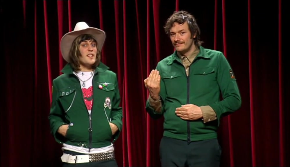 PLUS, IN ONE OF THE SCENES, I'LL HAVE THE LEGS OF A RAM. IMAGINE THAT. 