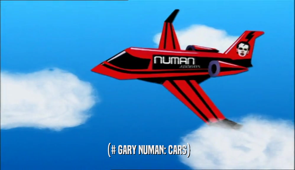(# GARY NUMAN: CARS)  
