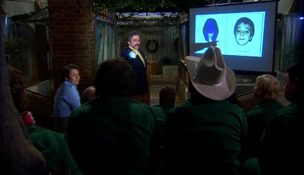 I UNDERSTAND IT TOOK HOWARD MOON ONE MONTH TO GROW THAT MOUSTACHE. 