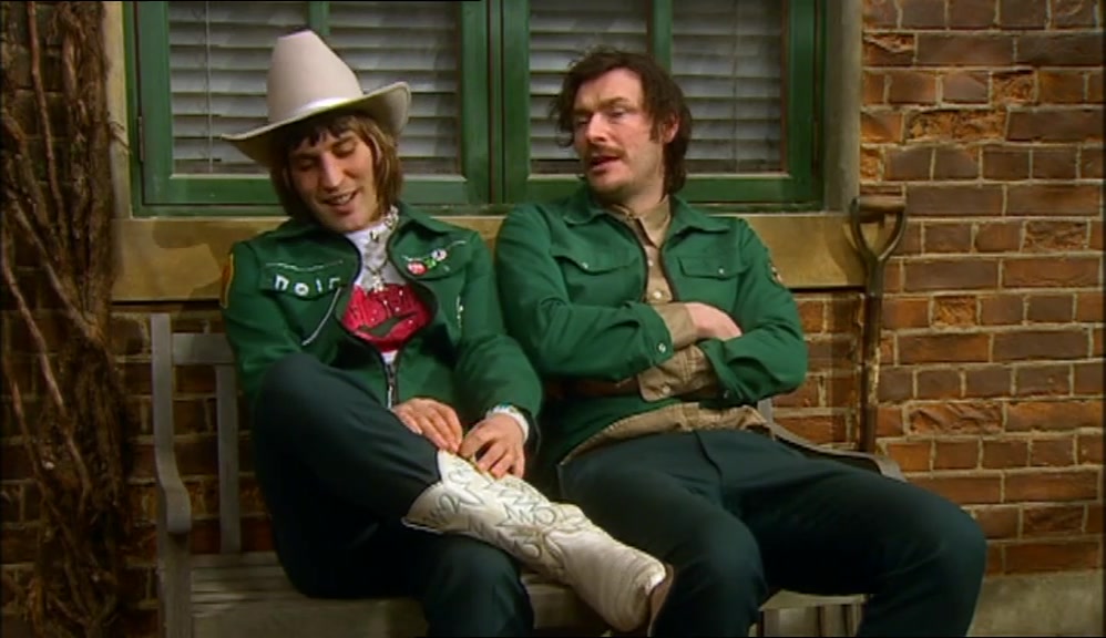 - I DON'T TALK TO THEM ABOUT HIM. - YOU ALWAYS GO ON ABOUT HIM. 