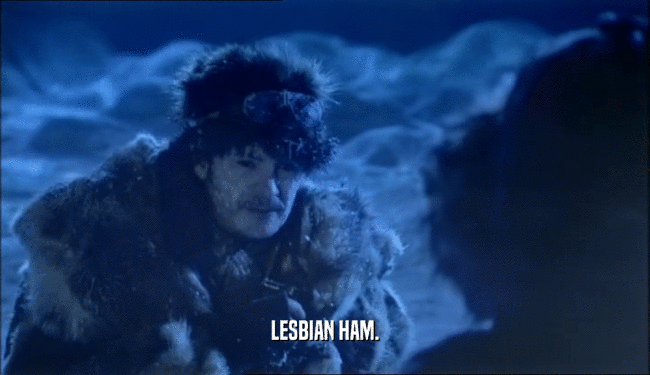 LESBIAN HAM.  