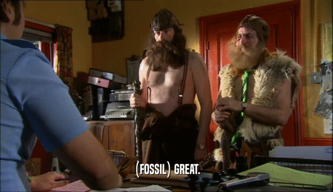(FOSSIL) GREAT.  
