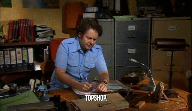 TOPSHOP.  