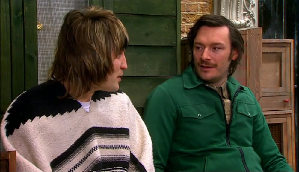 - I'M NOT. - YOU DON'T NEED TO BE SCARED OF HIM. 