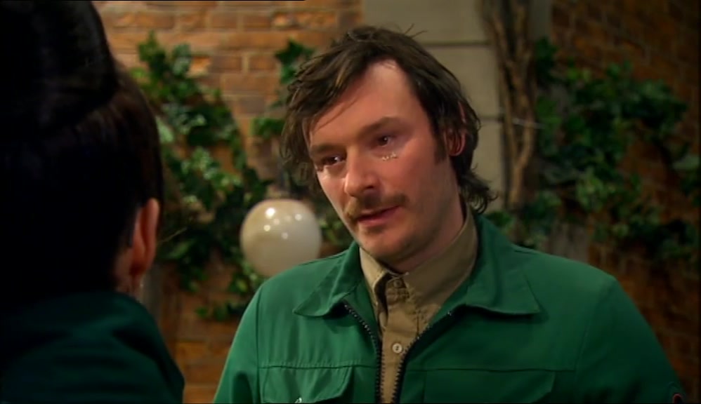OH, ER...THAT'S JUST ME AND VINCE, BEEN PLAYING GAMES. 