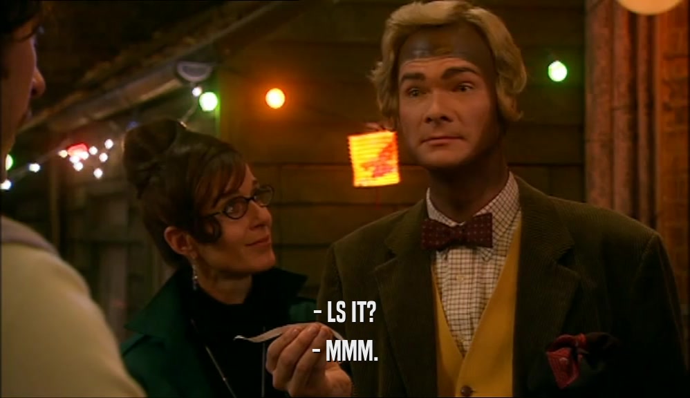 - LS IT? - MMM. 