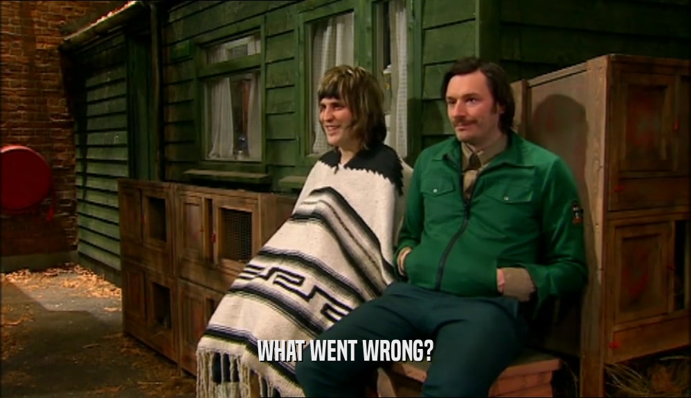 WHAT WENT WRONG?  