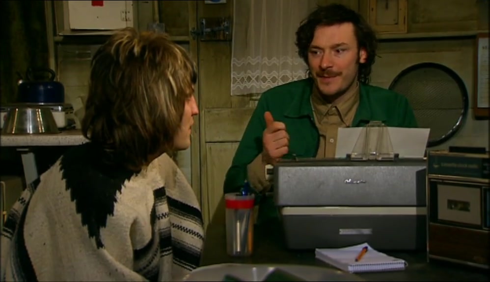 WE'LL BE GOING TO POETRY EVENINGS EVERY NIGHT. WE'LL BOTH HAVE PIPES. 