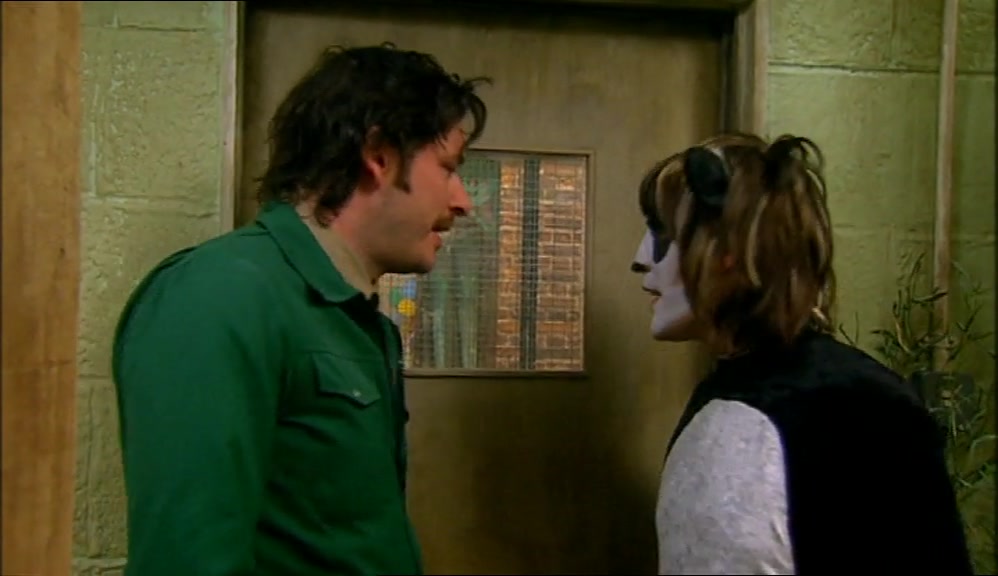 WHAT YOU DO IS GET IN THE PANDA LODGE WITH CHI-CHI, DANCE ABOUT EROTICALLY, 